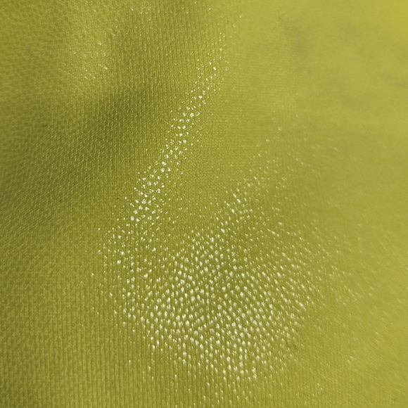 ZYIA Active Sports Bra Womens Size M Light n Tight Strappy Neon Yellow Pebbled - Picture 7 of 11